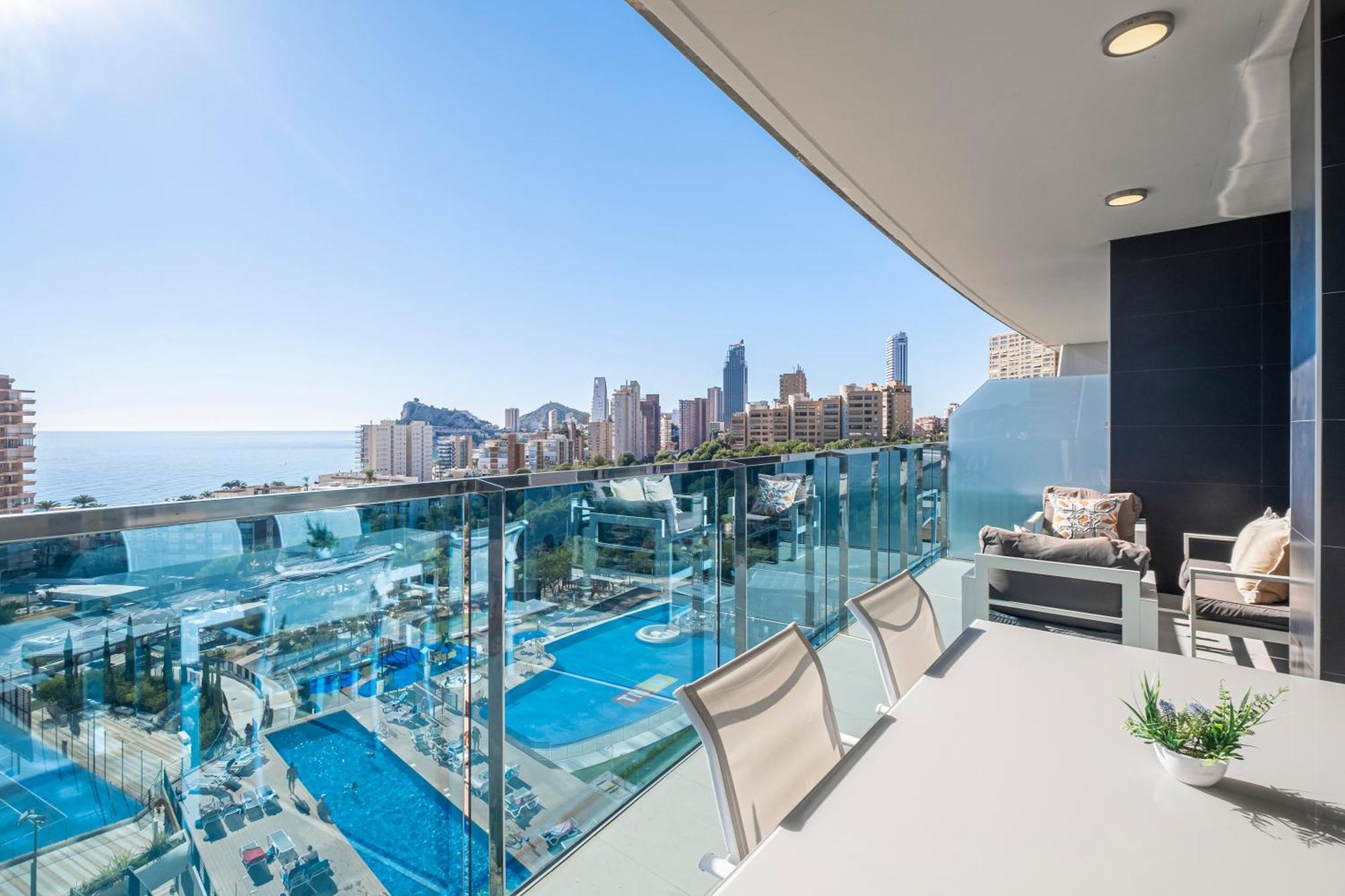 Sunset Drive Resort Apartment 4-8 Poniente Beach Бенидорм Экстерьер фото